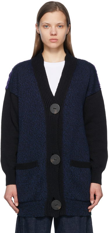 Sveter Stella McCartney Stella McCartney Fantasia Landscape Cardigan Modrá | 6K00643S7254, 0