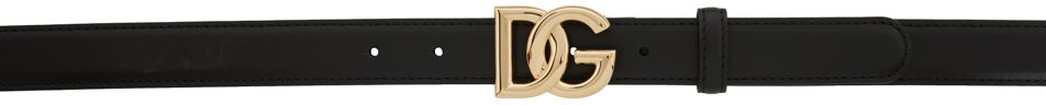 Opasok Dolce & Gabbana Black Logo Belt Čierna | BE1447AW576, 0