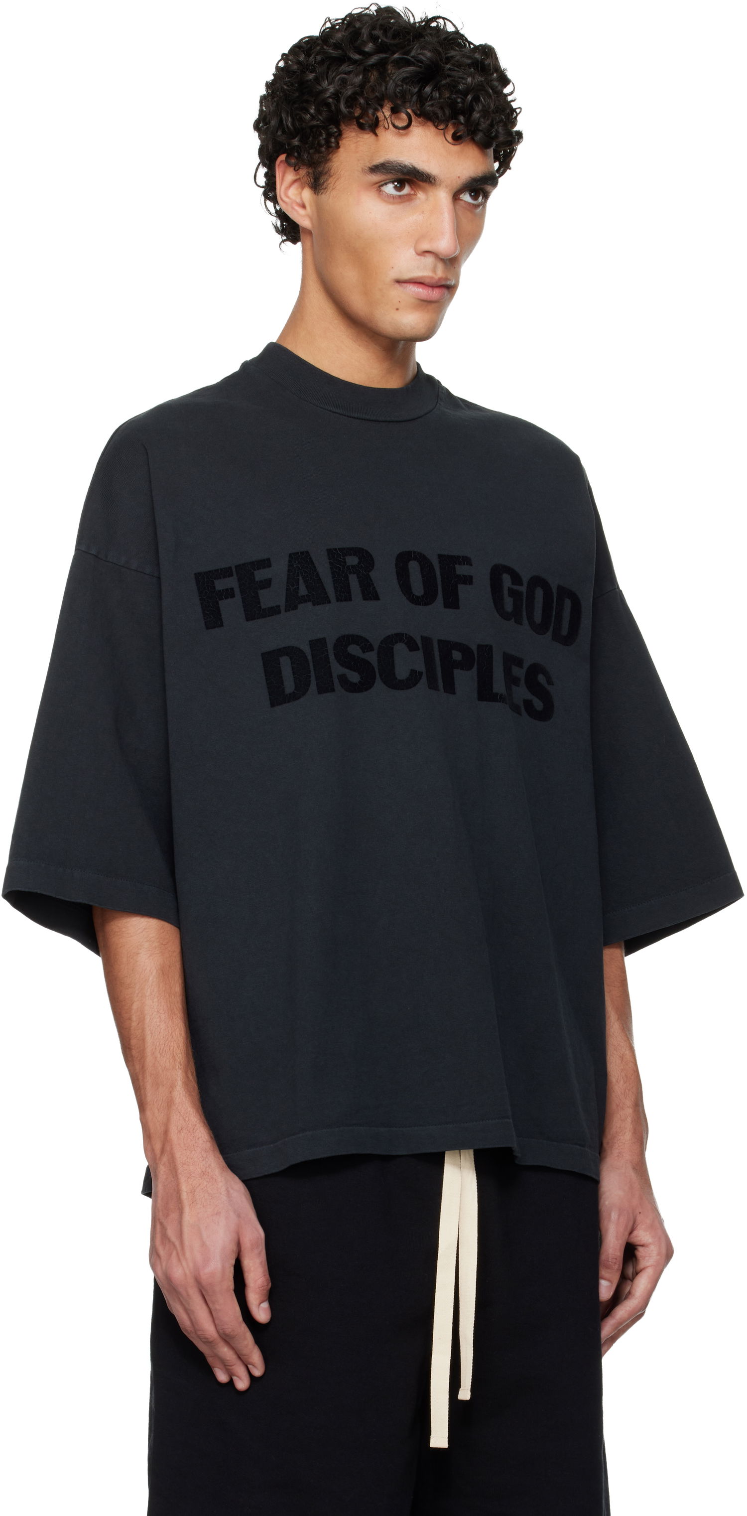 Tričko Fear of God Relaxed 'Power 25' Disciples T-shirt Čierna | FG25FW10-10305HWJ-001, 1