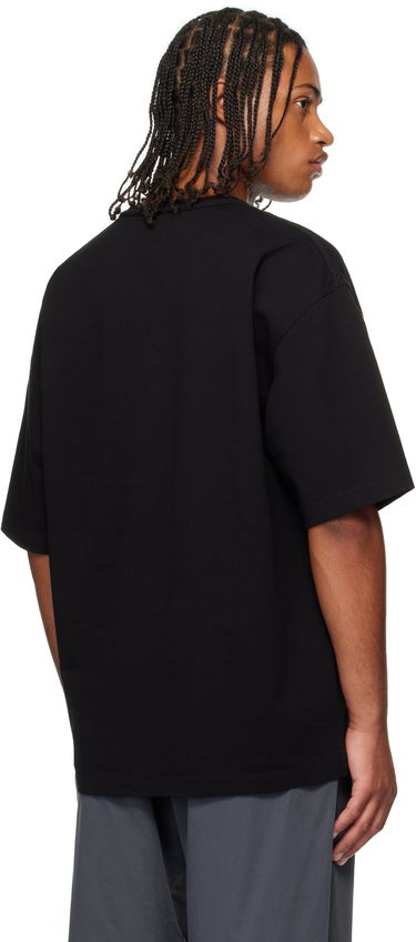 Tričko LEMAIRE Boxy Short Sleeve T-shirt with Chest Pocket Čierna | TO1382 LJ1022, 2