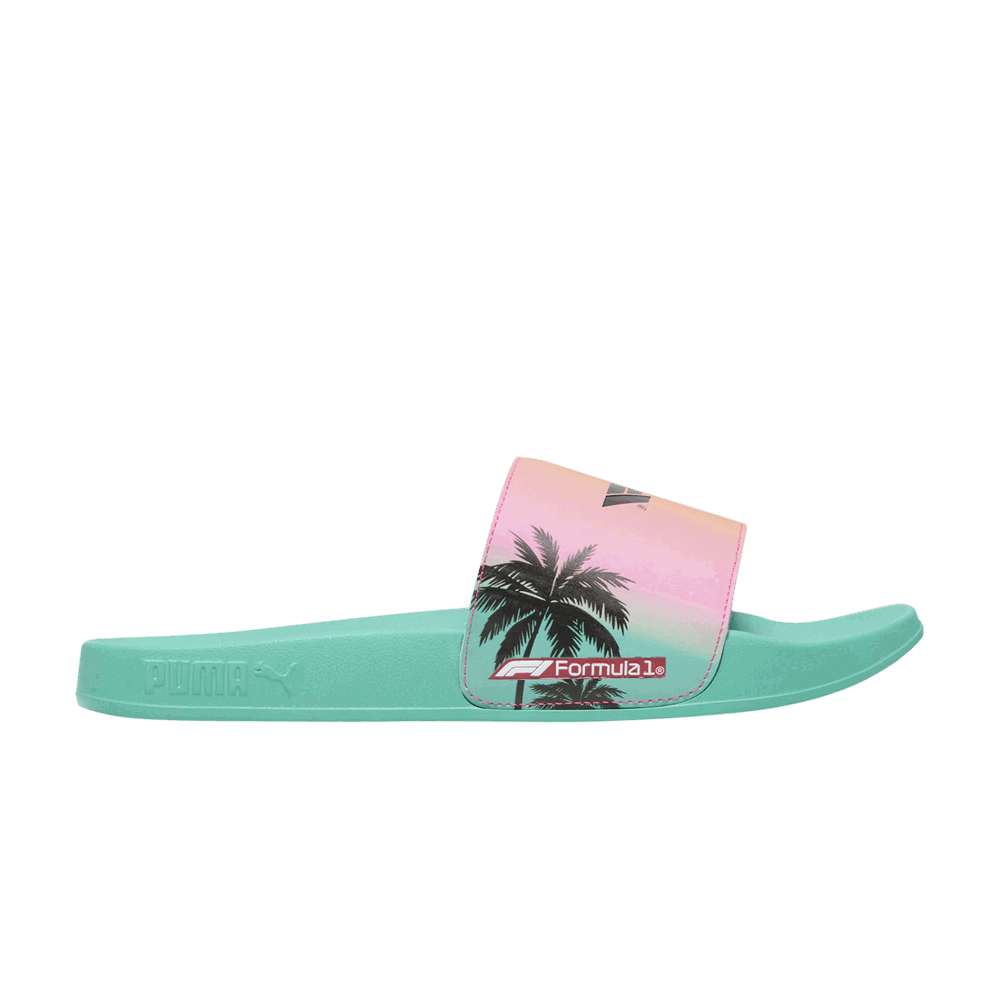 Tenisky a topánky Puma Formula 1 x Leadcat 2.0 Slides Tyrkysová | 308473-01, 0