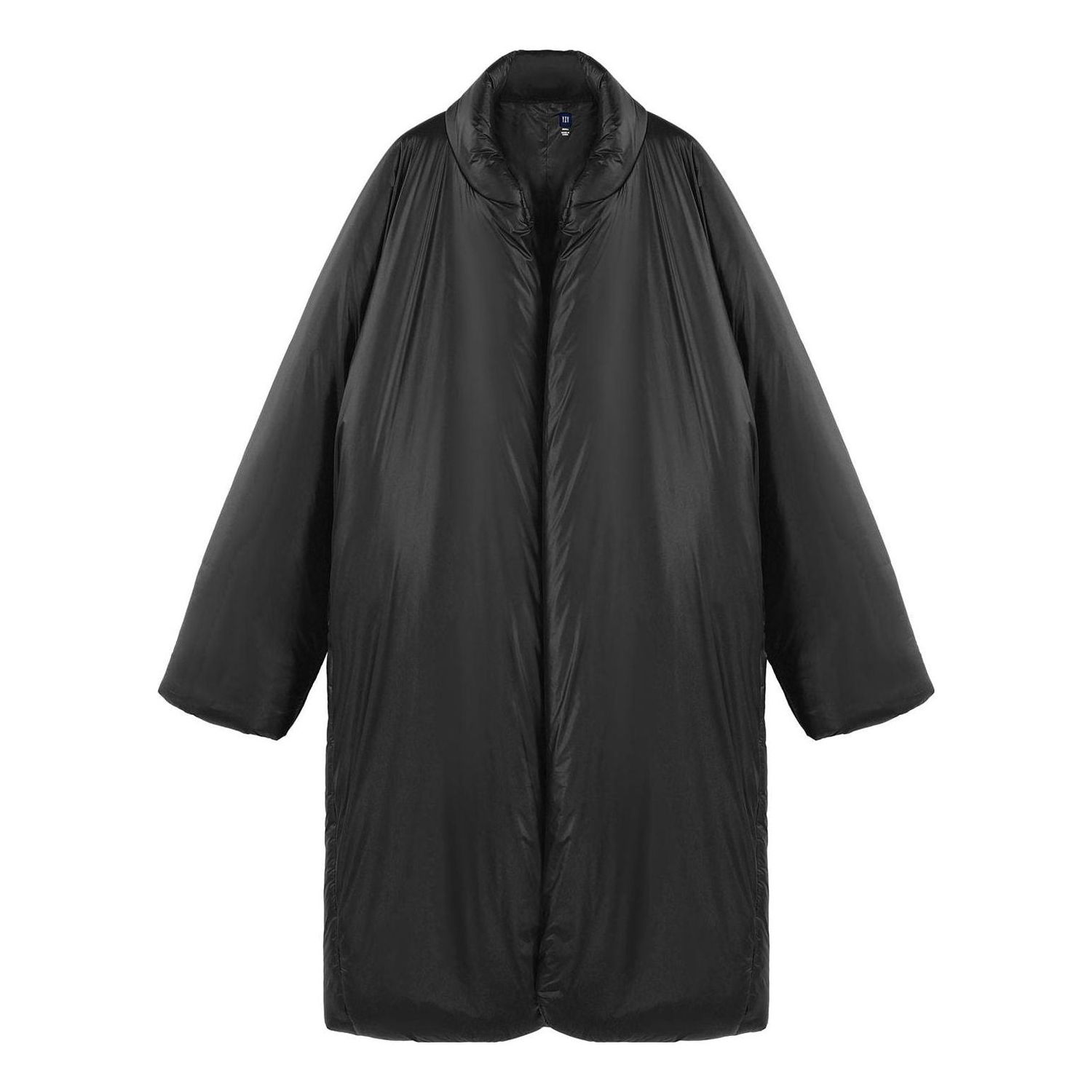 Bunda GAP Gap FW22 Long Round Jacket Čierna | 471522-00, 0