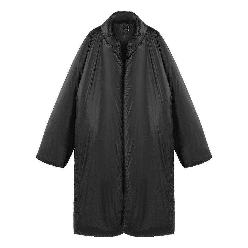 Bunda GAP Gap FW22 Long Round Jacket Čierna | 471522-00