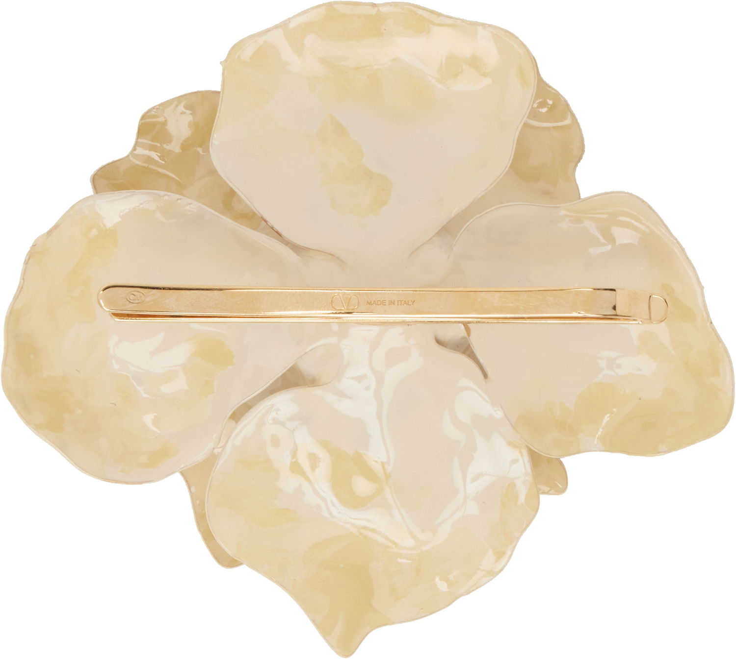 Spona Valentino Off-White Flower Pin Béžová | 6Y2J0T01GCT, 1