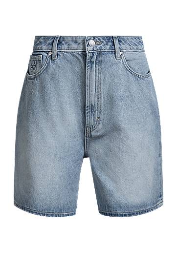 Šortky BOSS Regular Fit Denim Shorts Modrá | 50538863, 0
