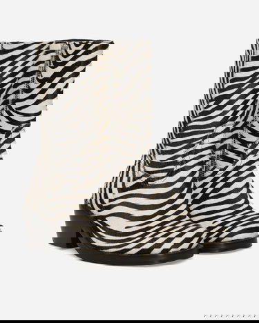 Doplnky Dries Van Noten Ponyhair Zebra Print Boots Rôznofarebný | 252-021707-302 900, 2