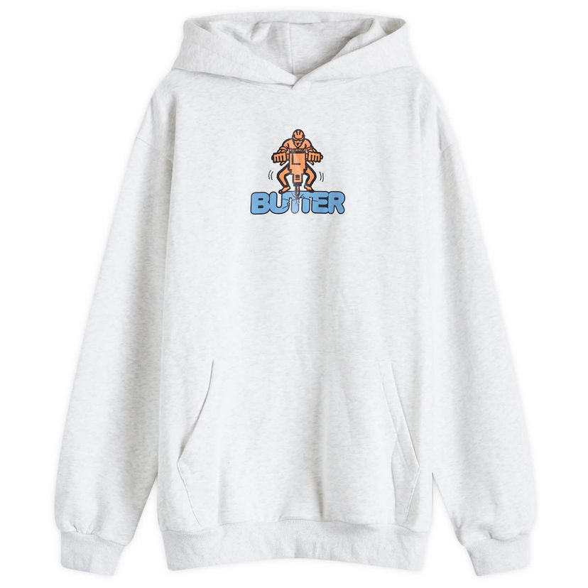 Mikina Butter Goods Jack Hammer Hoodie Šedá | BGQ224D21401