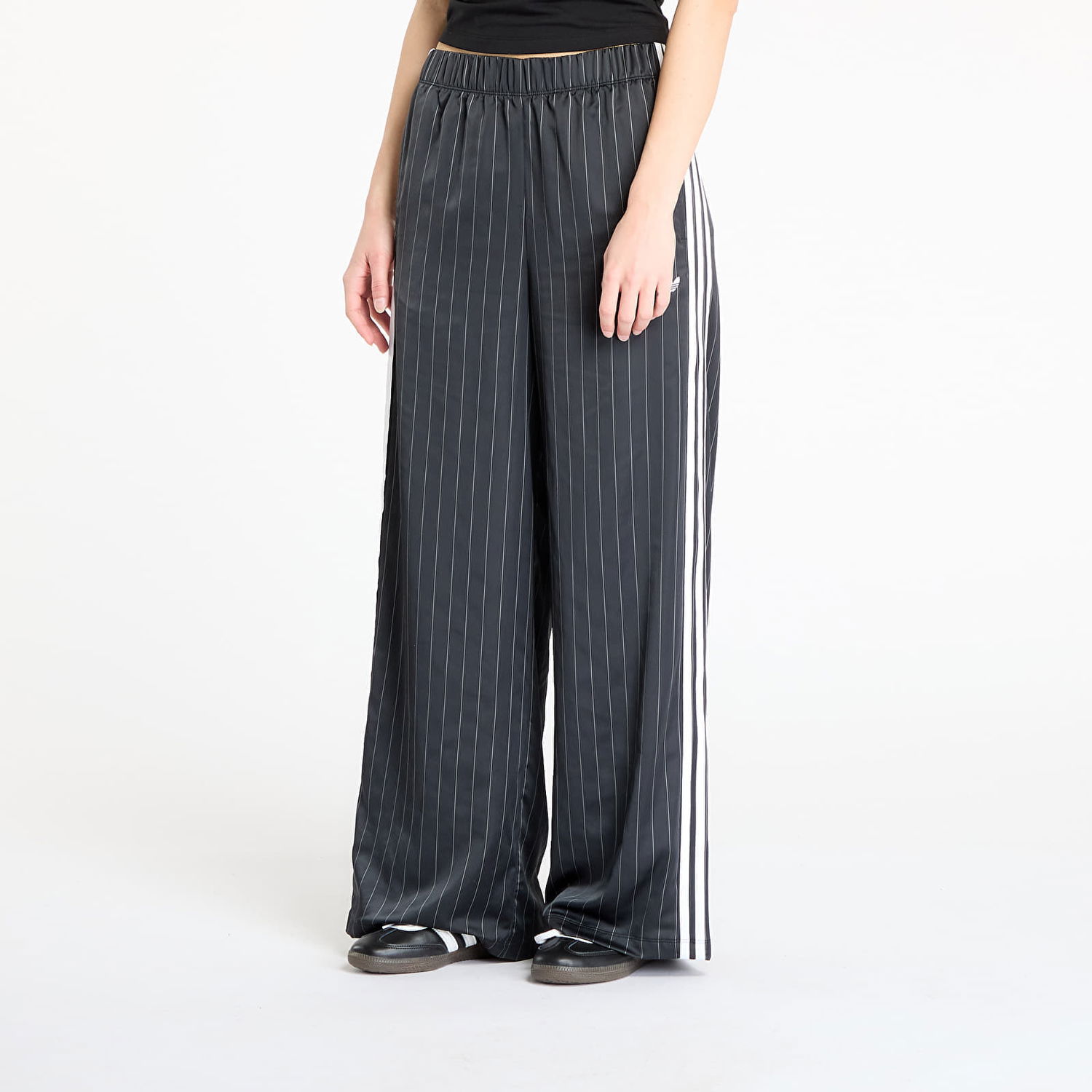 Nohavice adidas Originals adidas Originals Wide Leg Joggers Čierna | KD2295, 0