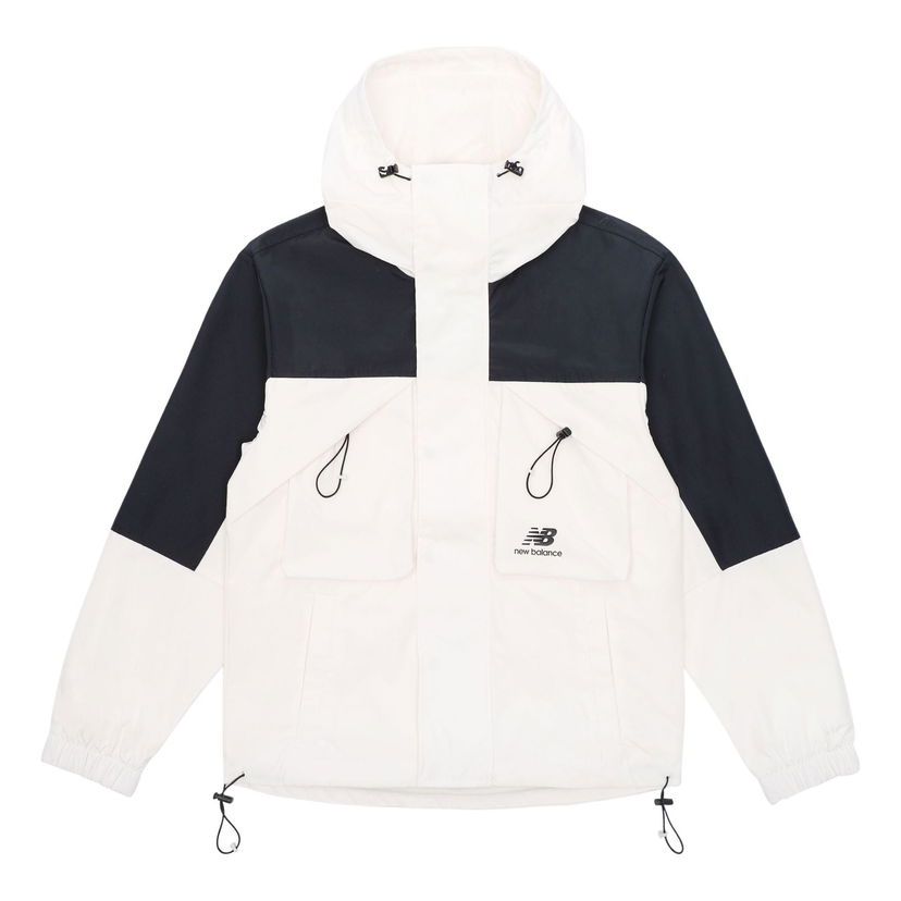 Vetrovka New Balance Woven Jacket Biela | AMJ13376-IV