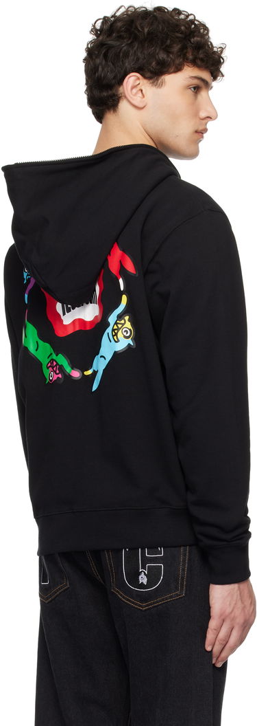 Mikina BBC IceCream ICECREAM Roundabout Zip Hoodie Čierna | IC24452, 2
