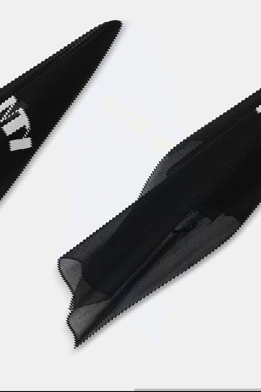 Šál Rick Owens Rick Owens DRKSHDW Cotton Printed Opera Bandana Čierna | DA02E7471.SCAEP2, 0