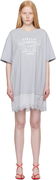 Stella McCartney Lace-Insert Graphic T-Shirt Minidress