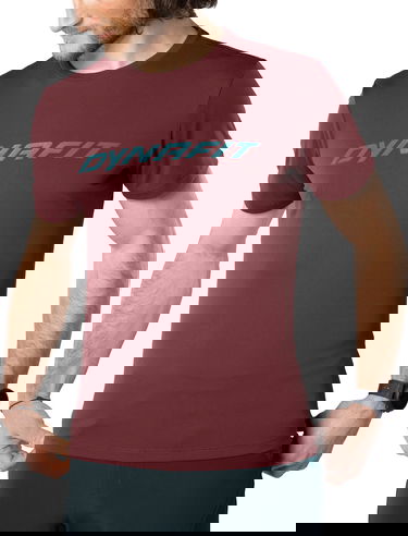 Tričko Dynafit Traverse Short Sleeve T-Shirt Červená | 08-0000070670-6560, 0