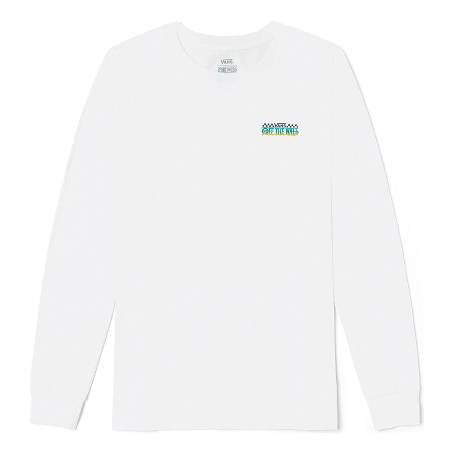 Tričko Vans Vans x One Piece Graphic Long Sleeve T-Shirt Biela | VN00038BWHT, 0