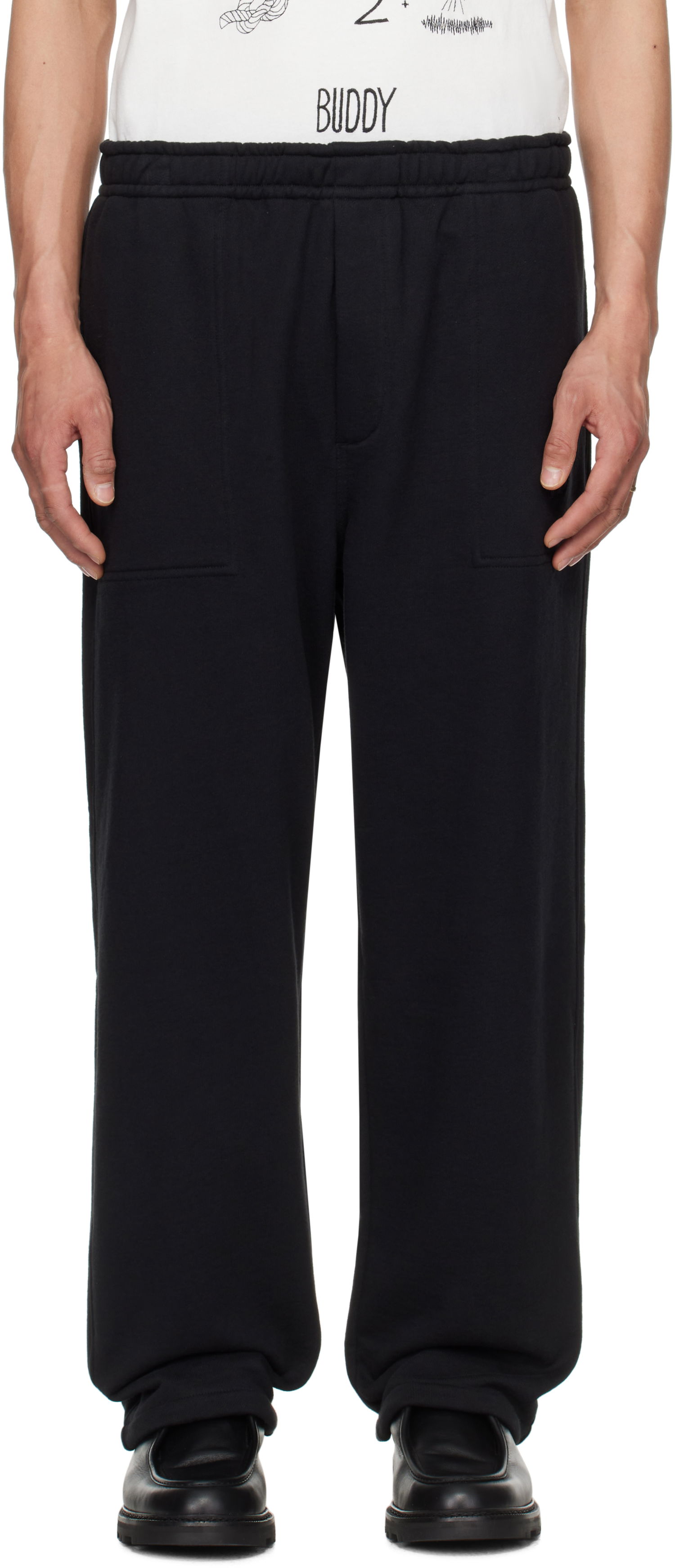 Tepláky Bode Bode Sideline Sweatpants Čierna | MRS25CS055, 0