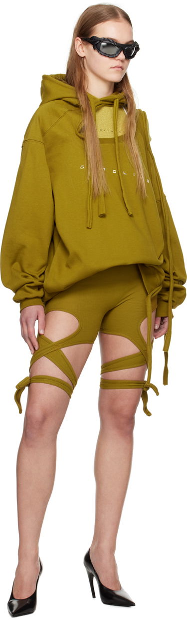Mikina Ottolinger Ottolinger Deconstructed Hoodie Zelené | 1503902, 3