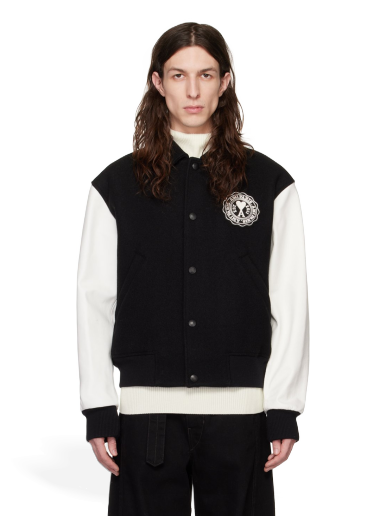 Bomber bunda AMI Patch Bomber Jacket Čierna | HJK214.259