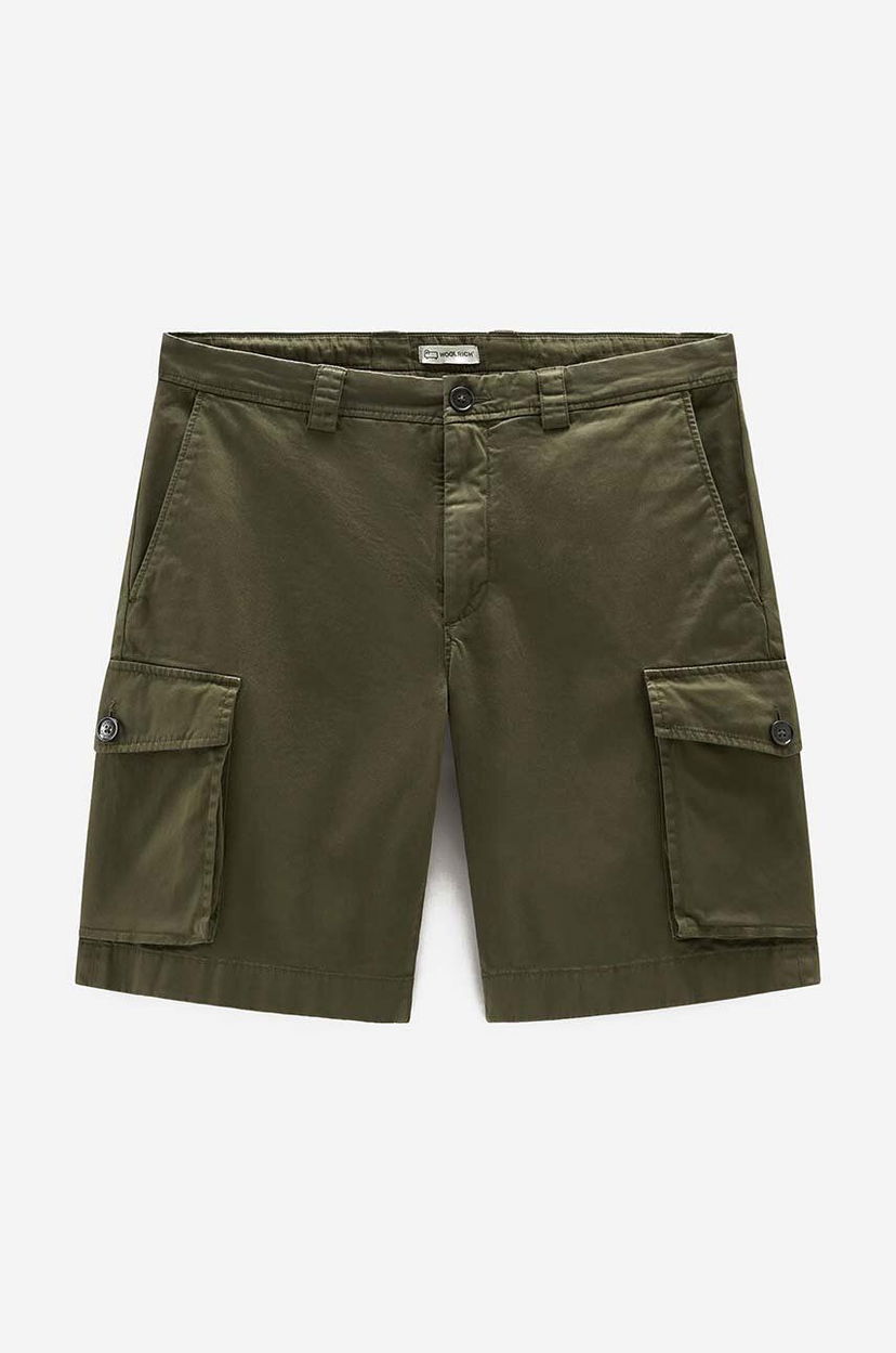 Cargo nohavice WOOLRICH Cargo Short Zelené | CFWOSH0039MRUT3343