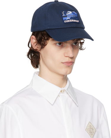 Šiltovka Casablanca Casablanca Greek Temple Cap Navy | APS25-HAT-002-03, 1