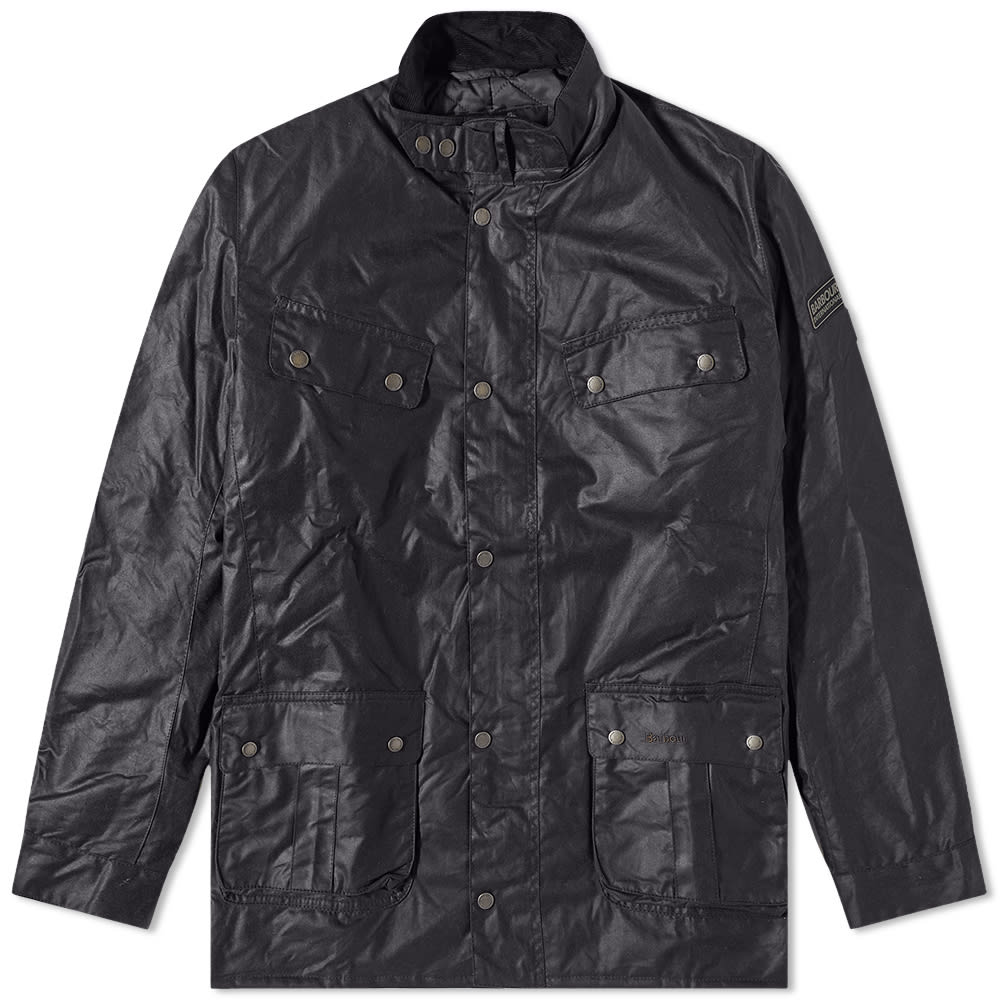 Bunda Barbour International Duke Wax Jacket Navy | MWX2140NY91, 0