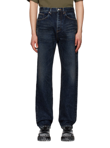 Džínsy Balenciaga Relaxed Jeans Navy | 724715-TNW51-4021