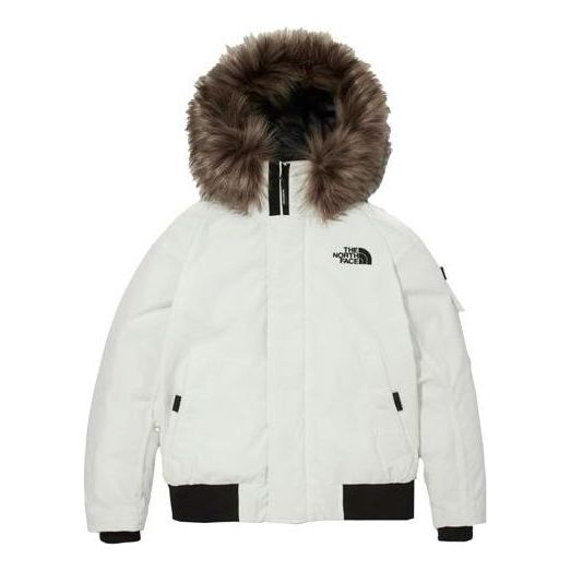 Bomber bunda The North Face Polar Air Down Jacket Biela | NJ1DM68B
