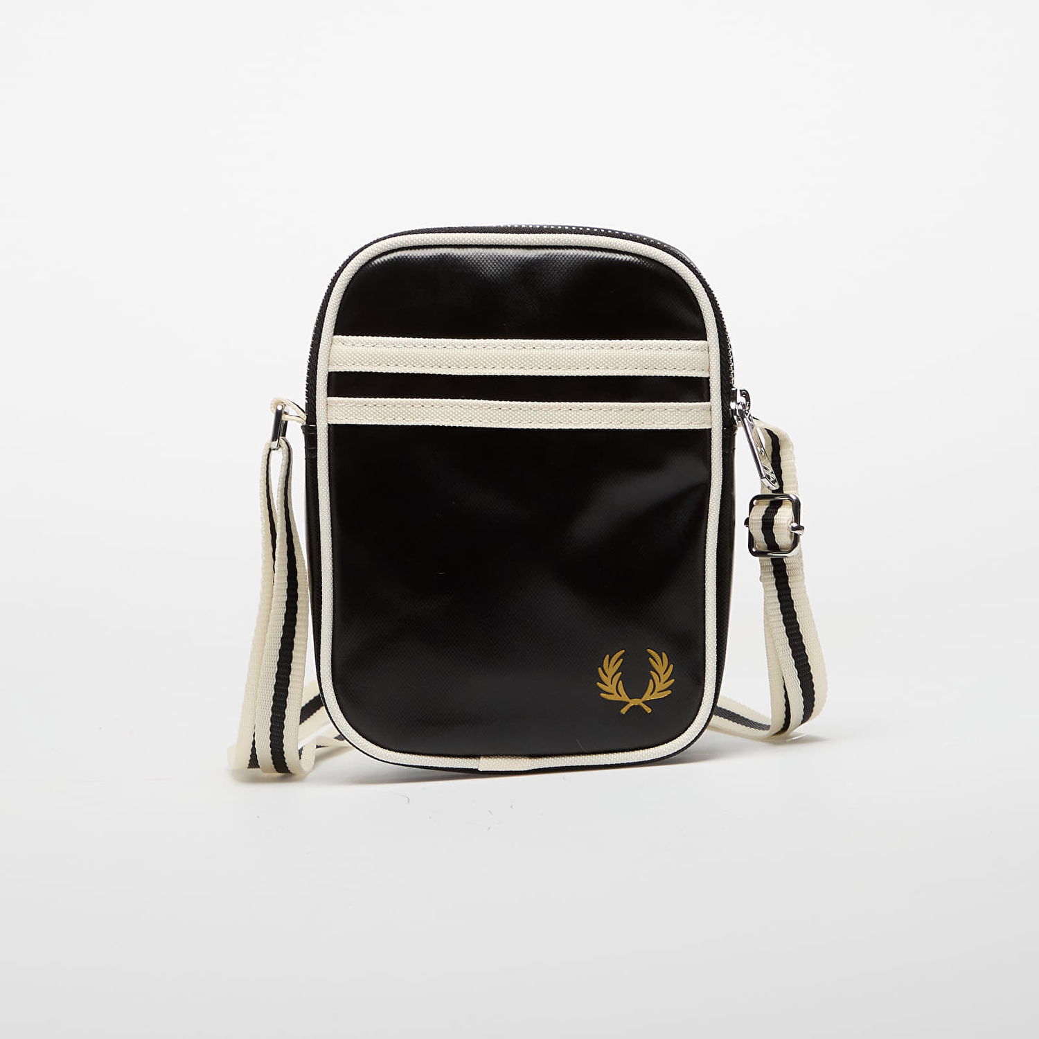Taška cez rameno Fred Perry Fred Perry Classic Small Side Bag Čierna | L1179 D57, 0