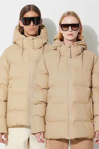 Prešívaná bunda Rains 15120 Puffer Jacket Béžová | 15120.24, 0