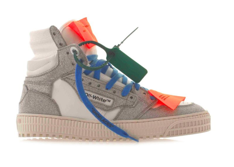 Tenisky a topánky Off-White Off-Court 3.0 High White Silver W (FW22) Šedá | OWIA112F22LEA0040172, 0