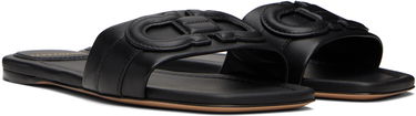 Doplnky FERRAGAMO Salvatore Ferragamo Gancini Slides Čierna | 779890, 3