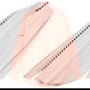 Košeľa Drôle de Monsieur Drole de Monsieur Oxford Cotton Long Sleeve Shirt, Size Large Ružová | G-SH195-CO178-LPI, 1