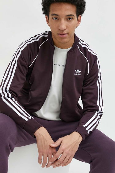 Mikina adidas Originals SST Track Jacket Fialová | HK7339, 0