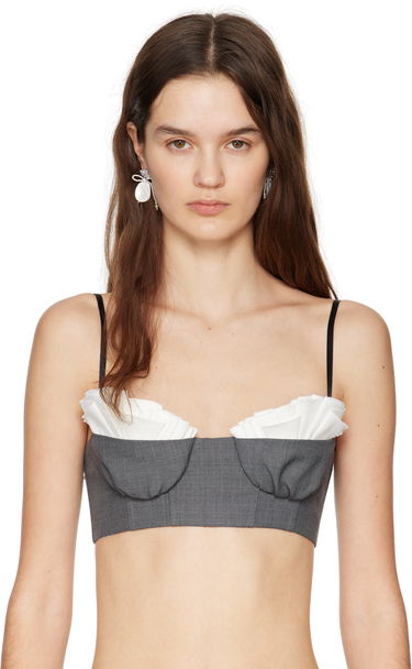 Náušnice SHUSHU/TONG SHUSHU/TONG YVMIN Edition Pearl Bow Shell Earrings Biela | 24709WHT00DLR, 2