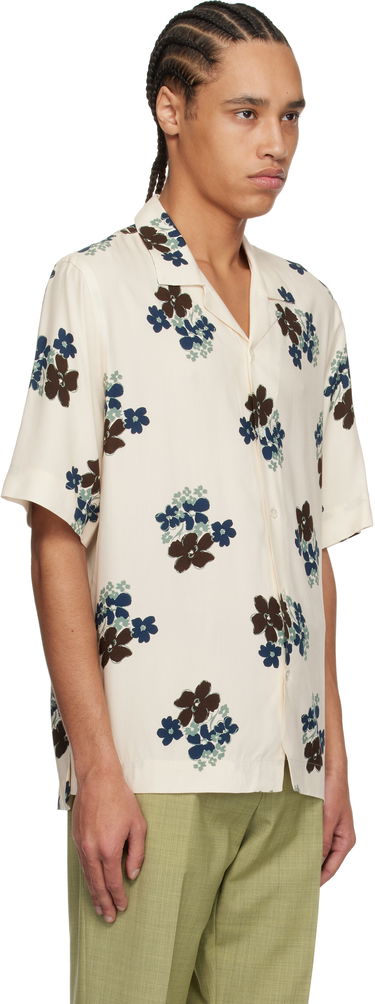 Košeľa Paul Smith Paul Smith Floral Print Regular Fit Shirt Béžová | M1R-905U-P02578-04, 1