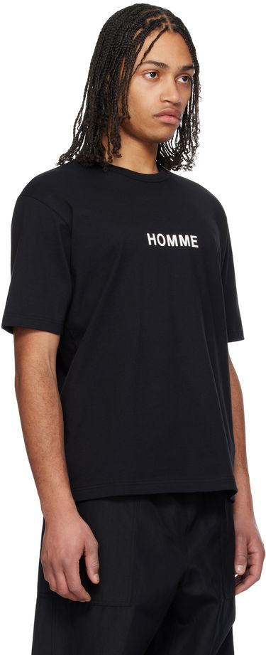 Tričko Comme des Garçons Homme Logo T-Shirt Biela | HO-T103-051, 4