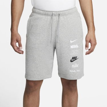 Šortky Nike French Terry Mlogo Shorts Šedá | FB8830-063, 0