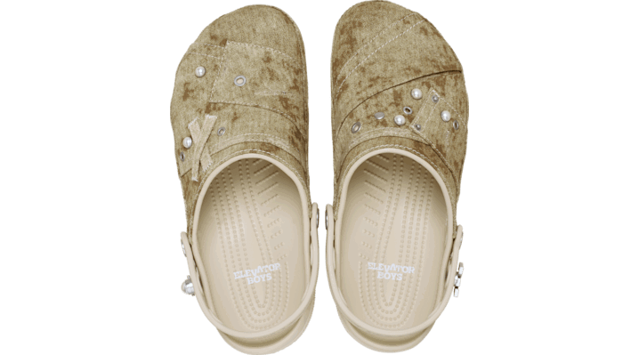 Tenisky a topánky Crocs Elevator Classic Clogs Béžová | 211442-0LH