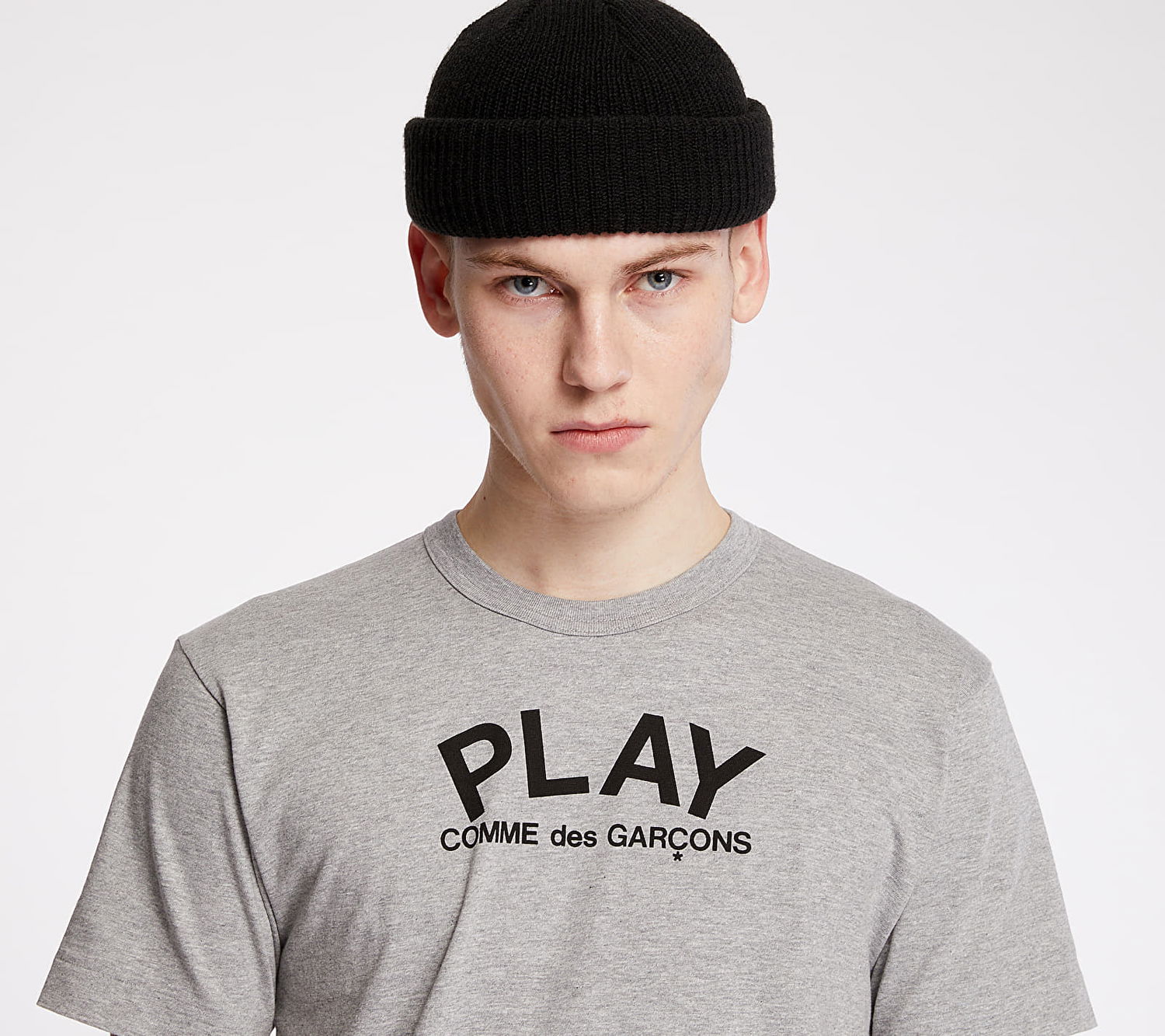 Tričko Comme des Garçons PLAY Tee Šedá | AZT072 grey, 1