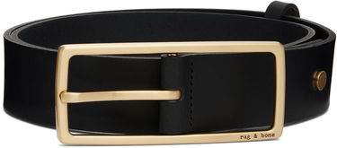 Opasok rag & bone Rebound Leather Belt Čierna | WJW19H1016LU16, 3