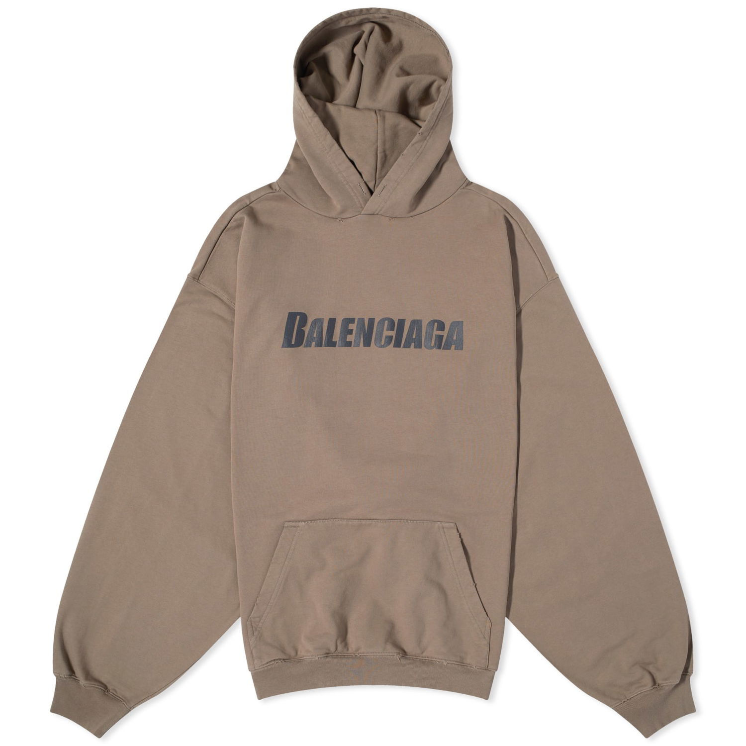 Mikina Balenciaga Popover Hoodie Hnedá | 729361-TNVL2-7761, 0