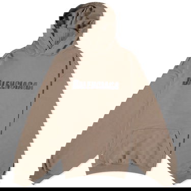 Mikina Balenciaga Popover Hoodie Hnedá | 729361-TNVL2-7761, 0