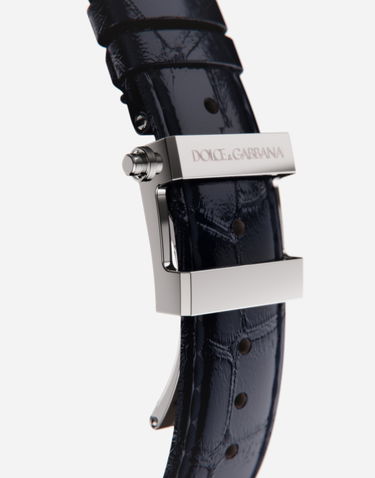 Hodinky Dolce & Gabbana Dg7 Watch in Steel with Lapislazuli Modrá | WWFE1SWW063B0958, 3