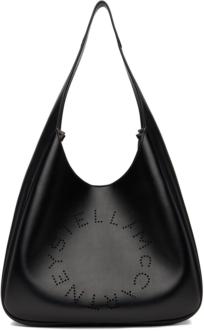 Kabelka Stella McCartney Alter Mat Perforated Logo Tote Bag Čierna | 7B0102W8542, 0