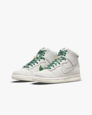 Tenisky a topánky Nike Dunk High SE "First Use Pack - Green Noise" GS Šedá | DD0733-001, 1