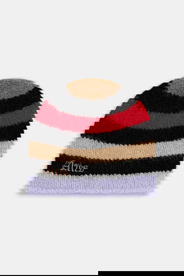 Kulicha Aries Aries Brushed Stripe Wool Blend Beanie Rôznofarebný | AR9003304, 0