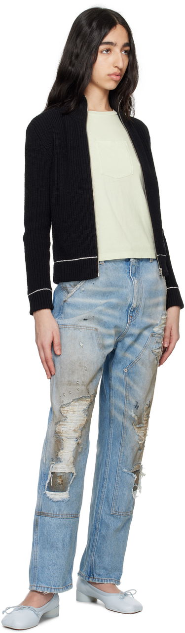 Tričko Maison Margiela MM6 Maison Margiela Heavy Cotton Jersey Pocket T-Shirt Zelené | S62GD0195 M20108, 3