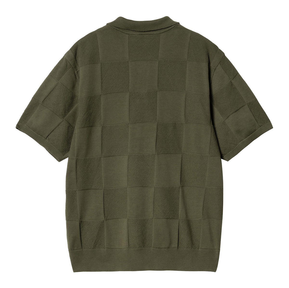 Polo tričko Carhartt WIP Carhartt WIP Checkered Short Sleeve Polo Shirt Zelené | I034535_19, 1