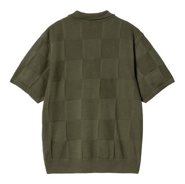 Polo tričko Carhartt WIP Carhartt WIP Checkered Short Sleeve Polo Shirt Zelené | I034535_19, 1