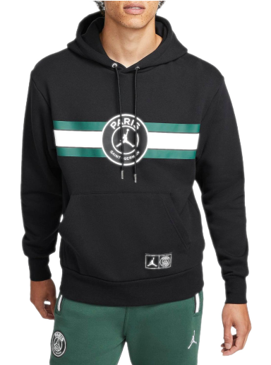 Mikina Jordan Paris Saint-Germain Fleece Pullover Hoodie Čierna | dj3928-010