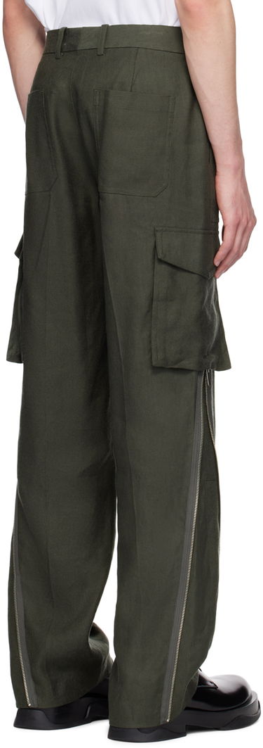 Cargo nohavice Helmut Lang Expansion Panel Cargo Pants Zelené | O04HM202, 2